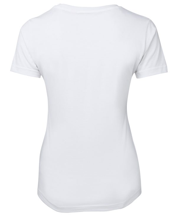 Ladies Vertical side Cotton Tee