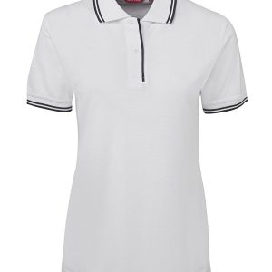 Ladies Contrast Polo
