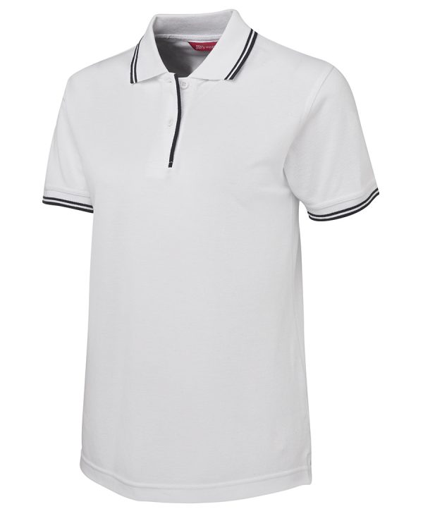 Ladies Contrast Polo
