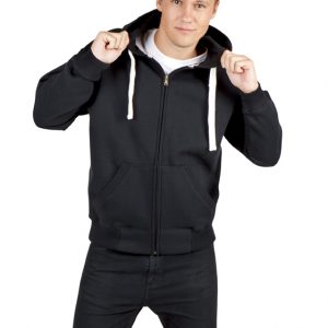 Men's Brushed Heavy Zip Fleece Hoodie