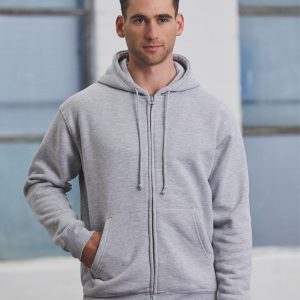 Men's DOUBLE BAY Full Zip Fleecy Hoodie