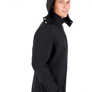 Men's Soft Shell Hooded Jacket