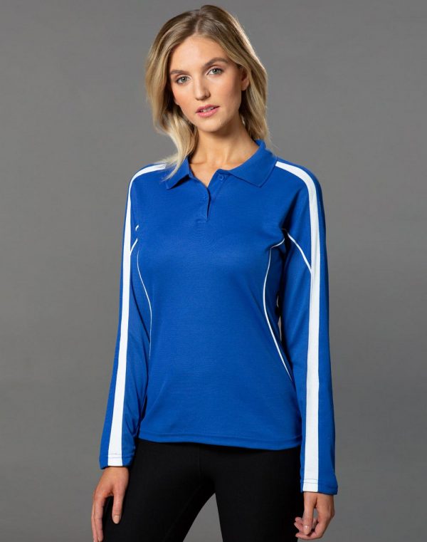 Ladies LEGEND PLUS Truedry Long Sleeve Polo