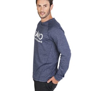 Mens Heather Long Sleeve T shirt