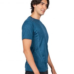 Men's 100% Polyester marl Tee