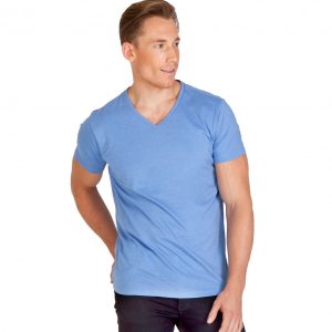 Mens Marl V-Neck T-Shirt