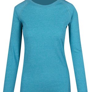 Ladies Heather Long Sleeve T shirt
