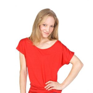 Ladies Bat Wing Tee