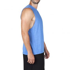 Mens Heather Sleeveless Tee