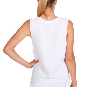 Ladies 100% Combed Cotton Sleeveless Tee