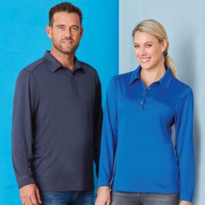 Mens Freshen Long Sleeve Polo