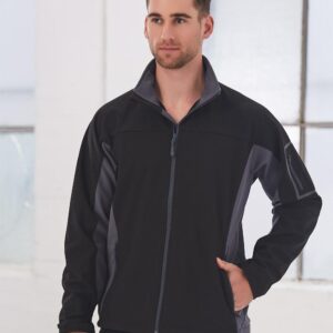 Mens Whistler Softshell Contrast Jacket