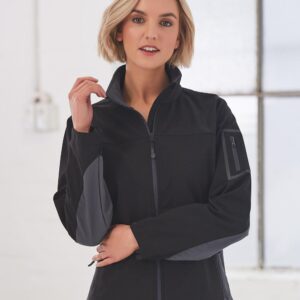 Ladies Whistler Softshell Contrast Jacket