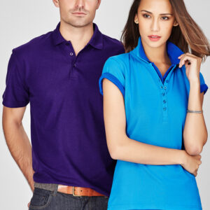 Mens Crew Short Sleve Polo
