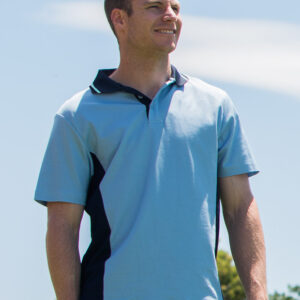 Mens Teammate Contrast Polyester Polo