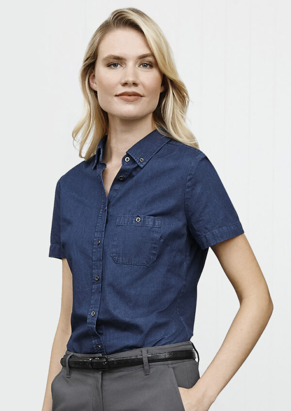 Indie Ladies 100% Cotton Short Sleeve Shirt