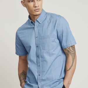 Indie Mens 100% Cotton Short Sleeve Shirt