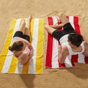 100% Cotton Striped Beach Towel