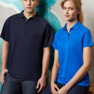 Mens Sprint 100% Breathable Polyester Polo