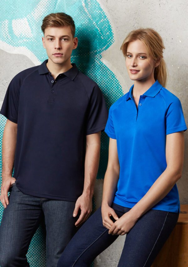 Mens Sprint 100% Breathable Polyester Polo
