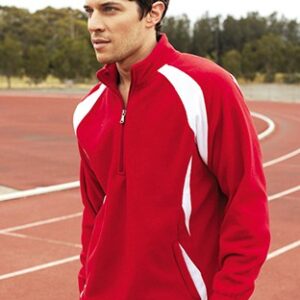 Unisex Adults 1/2 Zip Pull Over Fleece Sports Jacket