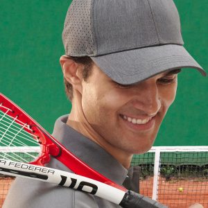 Four Way Stretch Laser Cut Runner’s Cap