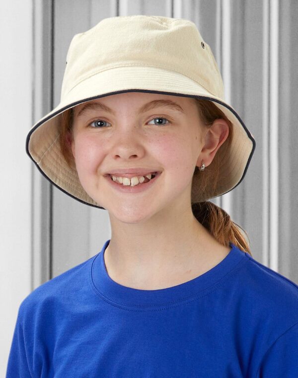 soft washed sandwich bucket hat