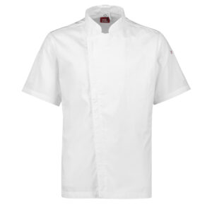 Mens Alfresco Short Sleeve Chef Jacket