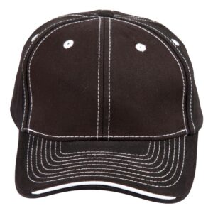 Premium Cotton Twill Contrast Trim Cap