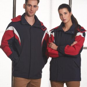 bathurst tri-color jacket with hood