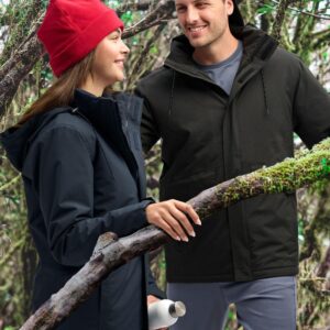 Unisex Quilted Waterproof Jacket