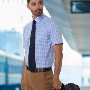 Men's Gingham Check S/S Shirt
