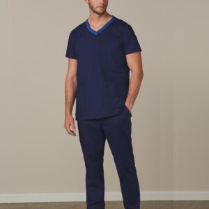 Men's Solid Colour Scrub Pants