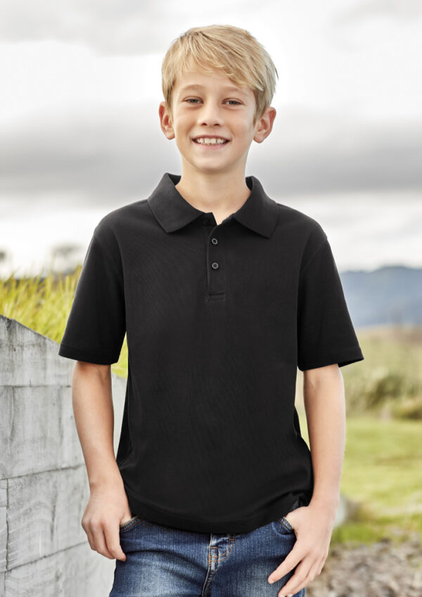 Kids Crew Short Sleeve Polo
