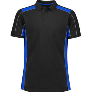 Unisex Grid Short Sleeve Polo
