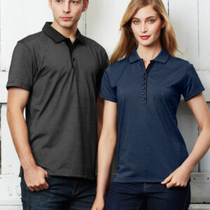 Womens Shadow Short Sleeve Polo