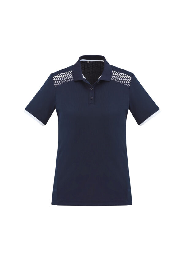 Womens Galaxy Short Sleeve Polo