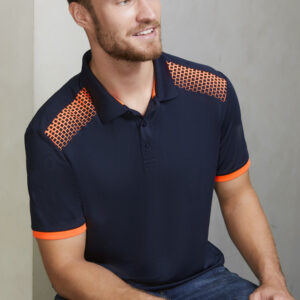 Mens Galaxy Short Sleeve Polo