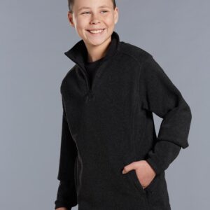Kid's Half Zip Polar Fleece Pullover