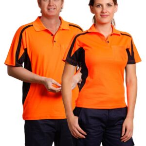 Men's truedry S/S safety polo