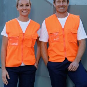 Hi-Vis Safety Vest with ID Pocket