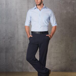 Men's permananent press pants reg