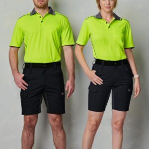Rip-Stop Poly/Cotton Stretch Work Shorts