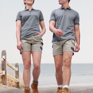Unisex Cotton Stretch Drill Short Work Shorts