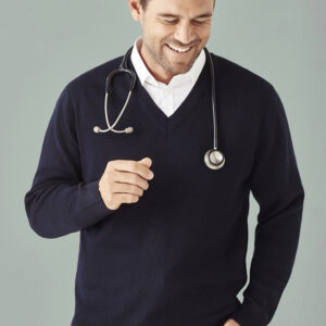 Mens Woolmix Knit Pullover